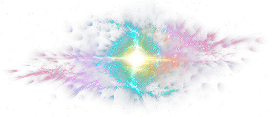 supernova spark isolated