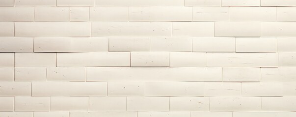 Cream And White Brick Wall Texture