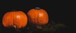 Autumn's Harbingers - Pumpkins Signal the Approach of Halloween