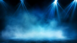 Fototapeta  - spotlight smoke stage entertainment background