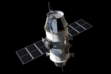 Yohkoh Solar Observatory in orbit