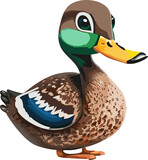Cartoon Duck