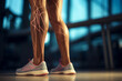 Preventing Varicose Veins: Exercises and Lifestyle concept.