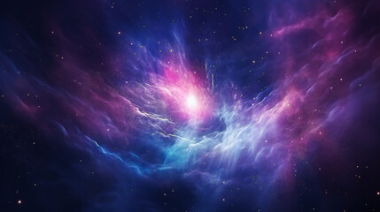 Wall Mural - ascinating backgrund like cloud mountains with bright light in the middle as galaxy with gorgeaus en