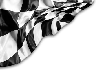 Sticker - Checkered racing flag