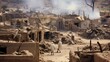 war-torn Arab village
