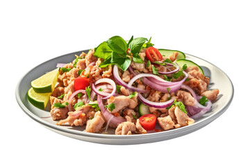 Wall Mural - Larb on a plate