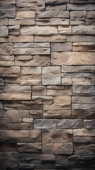 An abstract textured stone wall against a dark backdrop