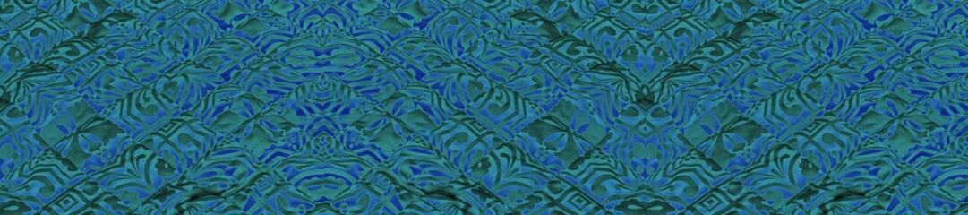 Wall Mural - Panoramic textile pattern - Digital backgrounds (P3)