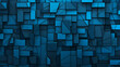 Wallpaper abstract background. Cyan Blue Hue, with a tinge of Carbon Black. 