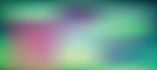 Poster - Pink Purple Blue Aurora Gradient Background retro color gradient background modern and visually appealing backdrop for your creative project