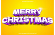 © Resist - Merry Christmas Editable Text Effect 3d Emboss Gradient