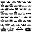 Set of 50 crown designs