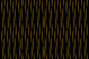 Wall Mural - Abstract of vertical shape pattern. Design stripes gold on black background. Design print for illustration, textile, wallpaper, background. Set 6
