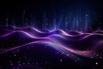 Abstract Background Technology, Virtual wave Futuristic, generative ai