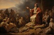 Moses' intercession for the Israelites after their sins biblical story