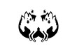 illustration of horse star emblem