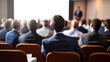 © IBEX.Media - Man in audience at Business Meeting with speaker having a presentation Business and Entrepreneurship