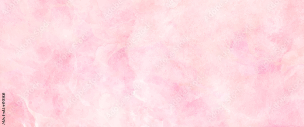 Abstract pink watercolor vector art background for cards, flyer, poster ...