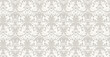 Vector vintage wallpaper design with seamless swatch pattern included