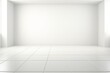 © AITTHIPHONG - Abstract white architecture background, white geometric wallpaper