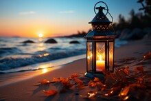 Lantern At The Beach