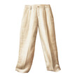 Linen pants clip art