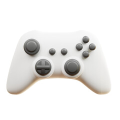 joystick 3d icon rendering transparent background