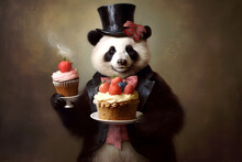 Bakery Art Cupcake Panda 