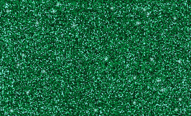 Green glitter texture