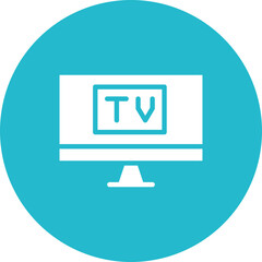 Poster - TV Screen Icon