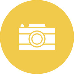 Canvas Print - Wedding Camera Icon