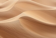 Sand Dunes Texture, Windswept Desert Landscape.