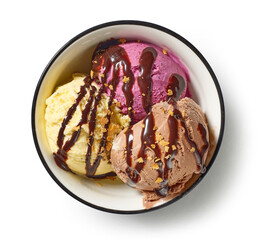 Canvas Print - assorted ice cream