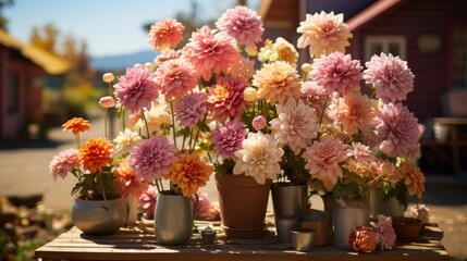 Wall Mural - bouquet of flowers