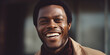 © sam - studio portrait of happy black man, 1960s fashion