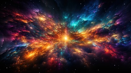 Canvas Print - space of space