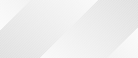 abstract thin diagonal lines background. slanted parallel white and grey stripes wallpaper. vector g