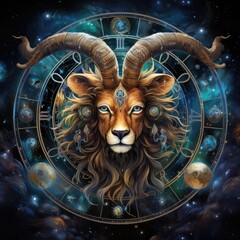 Wall Mural - gemini zodiac sign