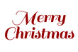 Digital png claret text of merry christmas on transparent background