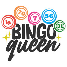 Bingo Queen - Bingo Illustration