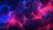 neon low poly network background blue and pink on dark background, polygonal space low poly dark background with connecting dots