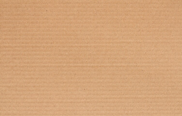 Wall Mural - Cardboard sheet texture background, detail of recycle brown paper box pattern.