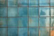 © kasha_malasha - Teal glazed ceramic tile, modern minimalist interior design detail
