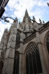 Sticker - saint Maclou church in Rouen, Normandy, France 