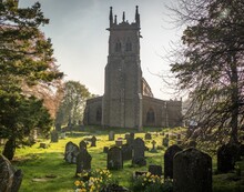St Andrews Church And Graveyard, Aysgarth, Yorkshire