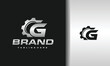 letter G gear logo