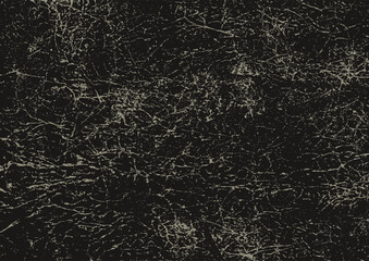 Canvas Print - Gloomy rough superficies texture monochrome