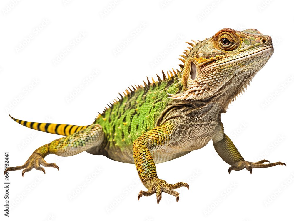 lizard isolated on a transparent background PNG, Generative Ai Stock ...
