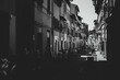 © sMiloMilo - old Italian street in black and white in a high contrast